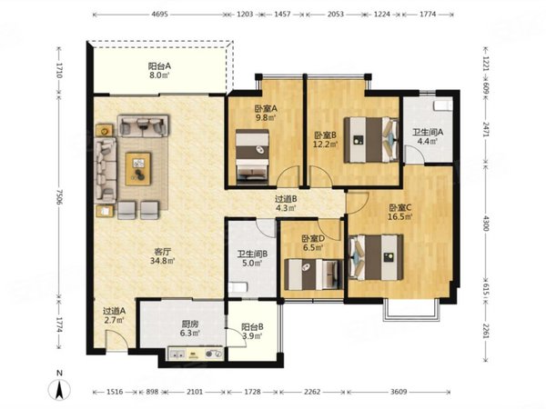 广州花都新区凯旋国际小区凯旋国际拎包入住专门做租房子的有钥匙出租