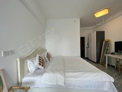 保定涿州市高铁新城鸿坤新维港精装一居室，价格美丽包物业费，密码指纹锁，随时看房出租房源真实图片