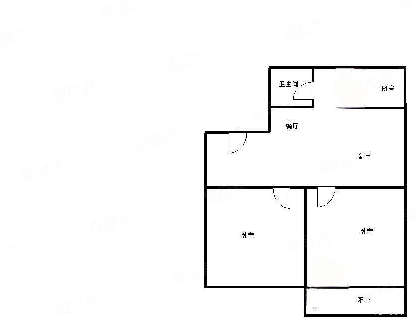 苑 天桃十一中 茶公园旁 两房 环境好 出行方便,金花苑二手房,105万,2