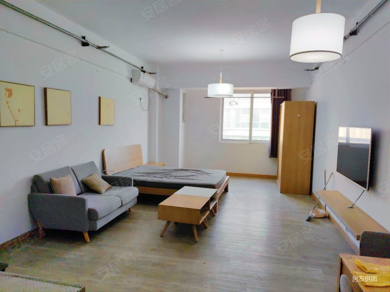 公寓交通方便,中垠紫金观邸二手房,90万,1室1厅,1卫,50平米-南京安居