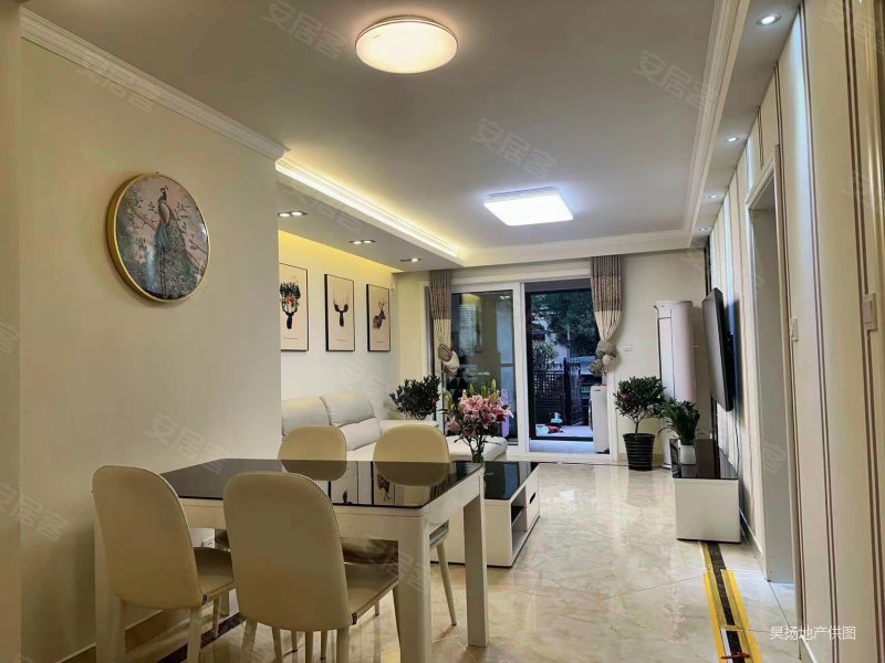 带花园 豪华装修 有车位 拎包入住,新城旭辉府二手房,185万,3室2厅,1