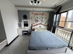 兰州城关万达广场金果海港 天水路电梯朝南大阳台 可月付短租近万达出租房源真实图片
