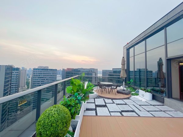 杭州滨江区政府时代滨江丹枫四季实拍 顶跃带楼台 壹号院 金茂府 丹枫