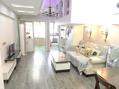 合肥新站陶冲湖京商J区复式楼!豪华装修温馨浪漫小屋,可短租可月付,包物业出租房源真实图片