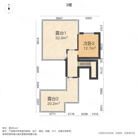 恒达盘龙湾桂苑5室2厅4卫340.38㎡南北350万