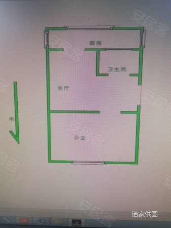 港电西里1室0厅0卫57㎡南18万