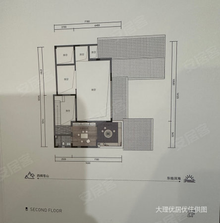 那山那海4室2厅3卫200㎡东西288万