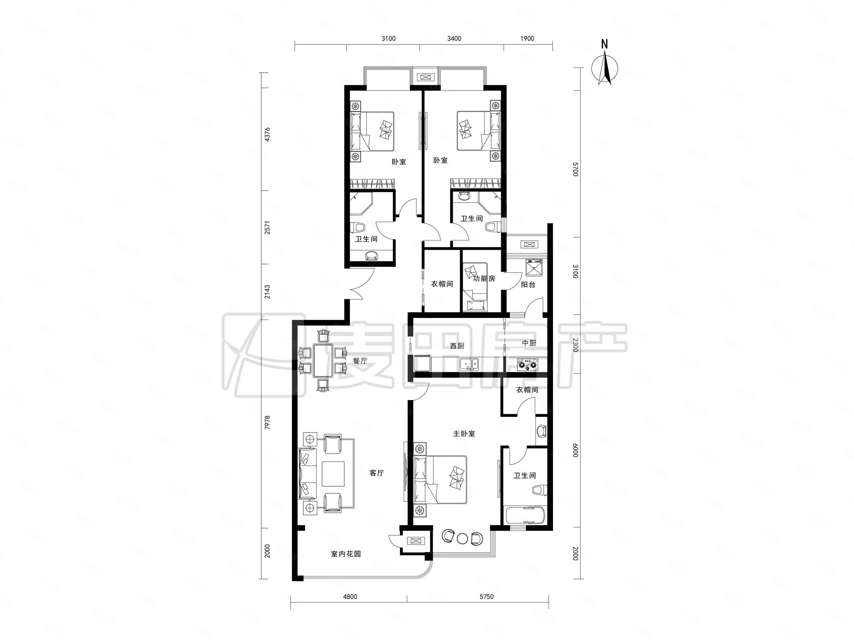 新出高层南北三居有钥匙采光好价可谈东城富贵新世界新怡