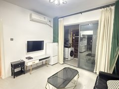 永康永康市区天鹅路商业街（本人）人才公寓一室一厅，家具齐全，高楼层，南北通透出租房源真实图片