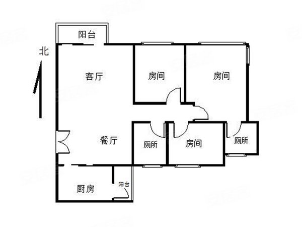 樟木头御景花园户型图图片