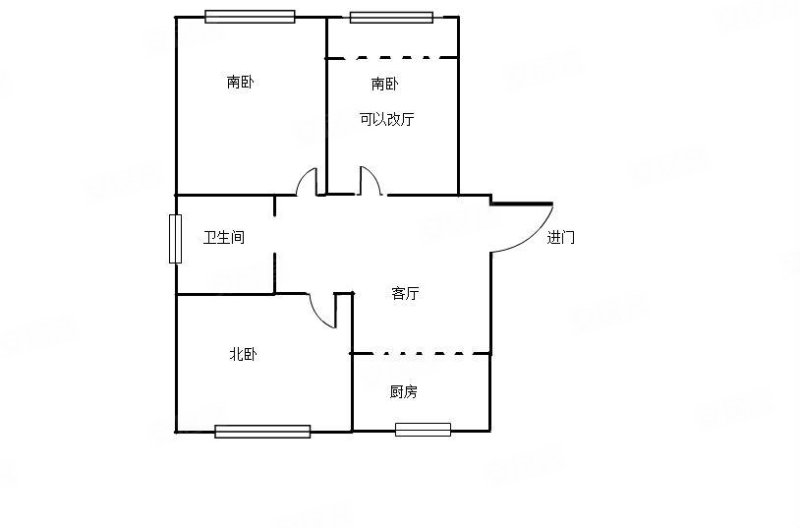 绿波家园 出行方便 满五   朝南 高楼层采光充足 超低密度