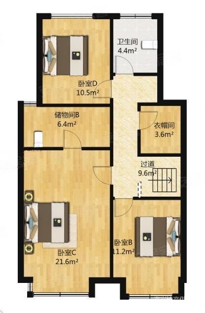 中航樾园3室2厅3卫120.37㎡南338万