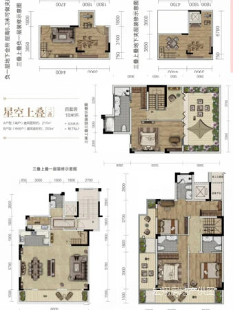 新大托斯卡纳8室3厅4卫580㎡南北318万