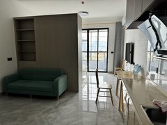 贺州八步灵峰南路市中心瑞芙豪庭新装修一房单身公寓，拎包即可入住，新新出租房源真实图片