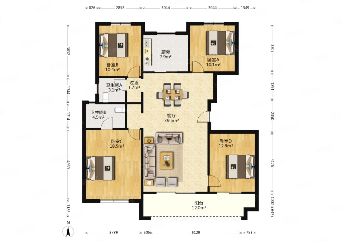 急售 买房子送车位 中南紫云集 品质洋房 出售 面积