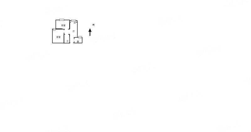 嘉畅园2室1厅1卫76.37㎡南108万