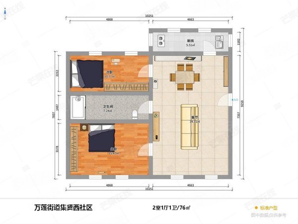 沈阳沈河五爱市场集贤西社区整租 集贤西社区 两室 精装 临万泉公园