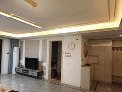 莒县城区蓝湾购物中心沭东花园小学，悦隽一品电梯8楼4室家具家电带车位储藏室出租房源真实图片