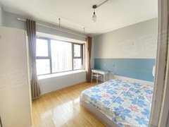 青岛市北新都心可月付 玫瑰兰庭单间出租 临近海尔时代广场云街 万科城市魔方出租房源真实图片