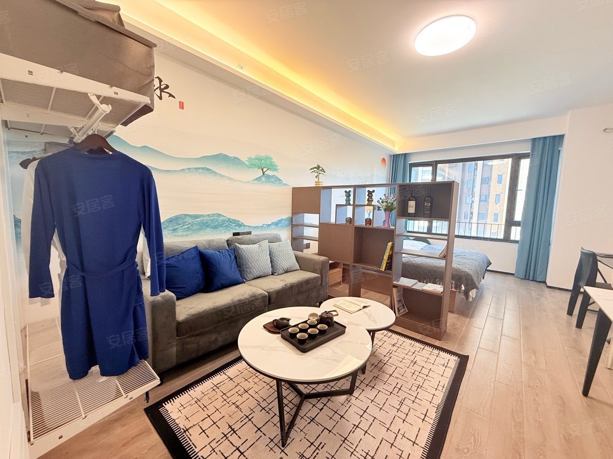 新城东地铁房 精装豪华大单间 高楼层视野无遮挡 户型方正