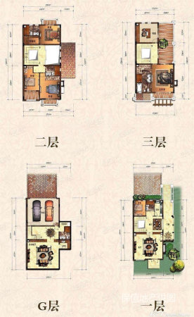 中海香樟墅5室2厅4卫326㎡南北375万