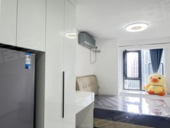 咸阳西咸新区(咸阳)沣东新城(咸阳)押一付一 可短租 东望中心精装一室 西咸大厦地铁口 铁一中出租房源真实图片