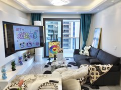 嵊州城区市中心出租融信两室两厅两卫一衣帽间双阳台自住装修出租房源真实图片