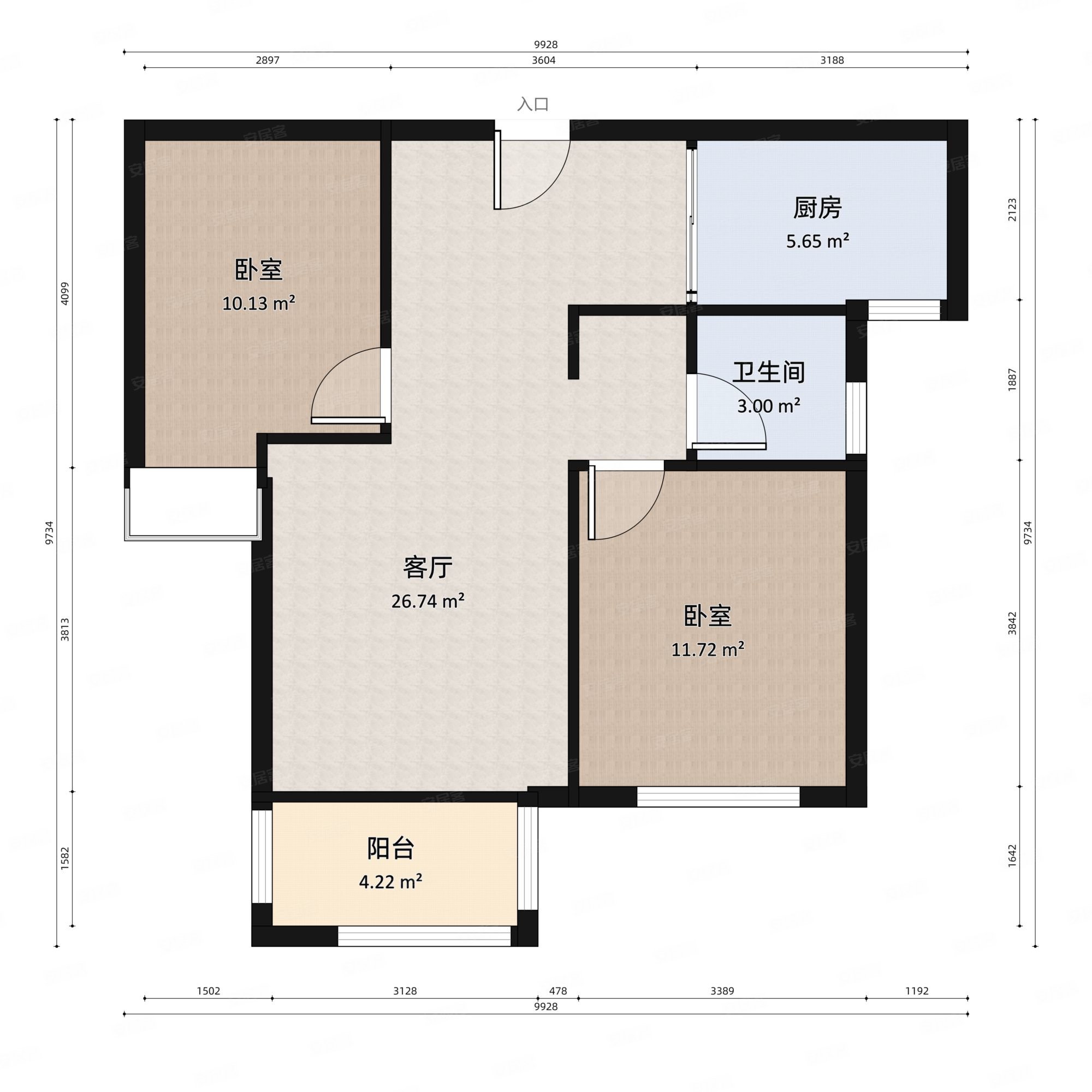 急售房子全南户采光好动静分离视野好采光充足精装修