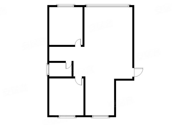 海逸花园2室1厅1卫123㎡南北66万