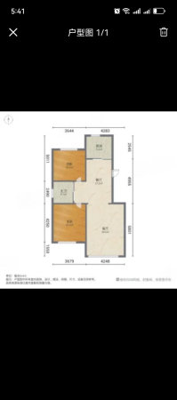 海诺首府2室2厅1卫92.97㎡南北64.8万