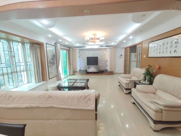 深圳福田下梅林山水居山水居174平三层顶楼复式7七房五卫四阳台 带顶