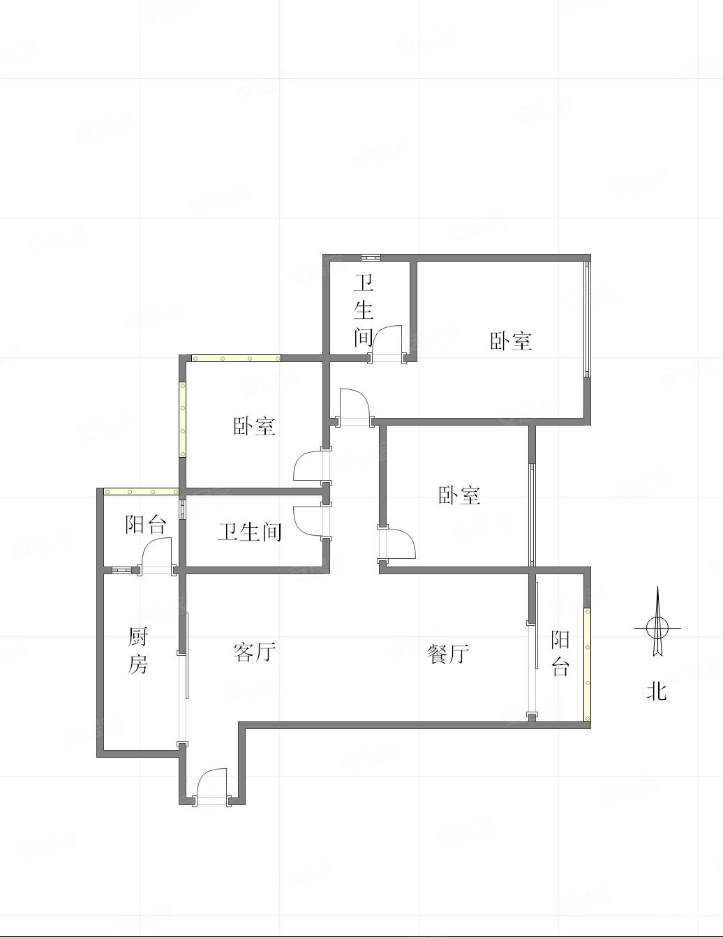 业主急售,中央公园品质洋房,地铁旁商圈近,清水房三室,地段好
