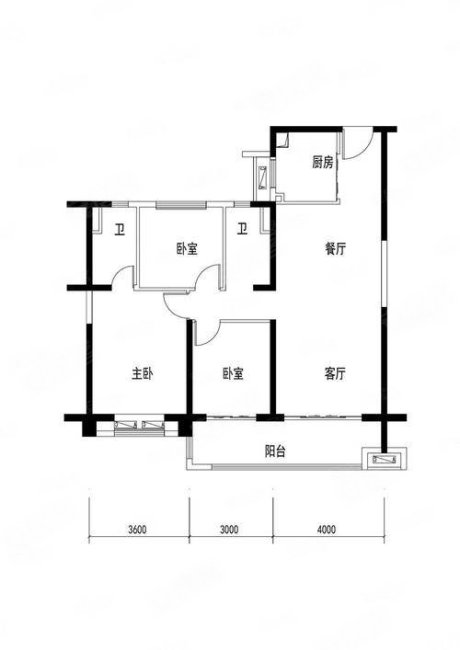 霍家庄小区3室2厅1卫124㎡南北40万