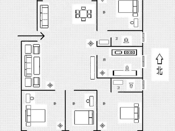 玉泉嘉园 户型图片