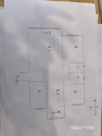 香格里拉花园3室2厅1卫129㎡南北44.5万