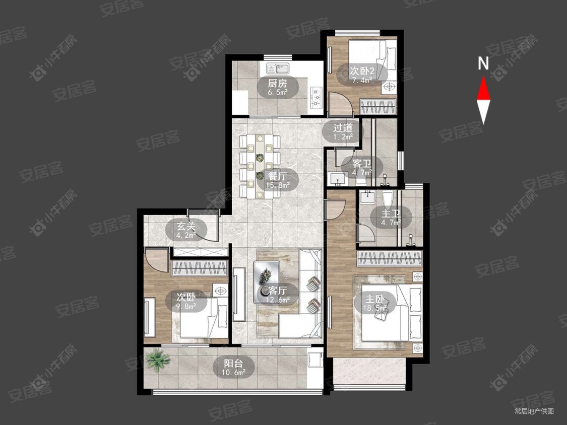 新出保真送车位从未入住花语江南琅越龙洲竹林壹号