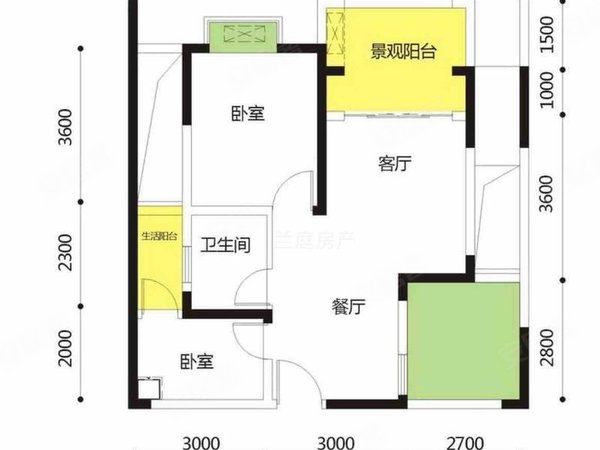 南宁江南壮锦大道汇东星城汇东星城 2室2厅1卫  电梯房 63平米出租