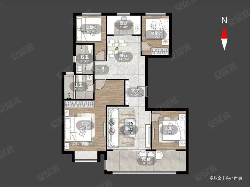 大户型 精装修交付 拎包入住 这个价格没谁了