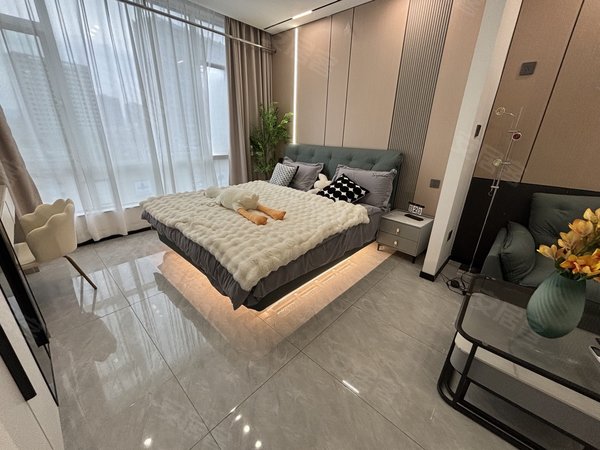 金华东阳东阳市中心吴宁西路7,13号楼好乐多 新光汇 一室一厅 超大房间 干湿分离起租出租房源真实图片