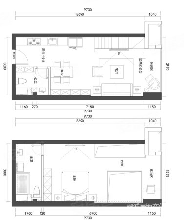 保利星荟1室1厅1卫38.21㎡南40万