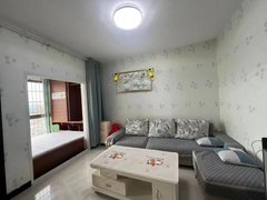 内江资中资中城区瑞安家园精装小套二出租，800月，有空调。出租房源真实图片