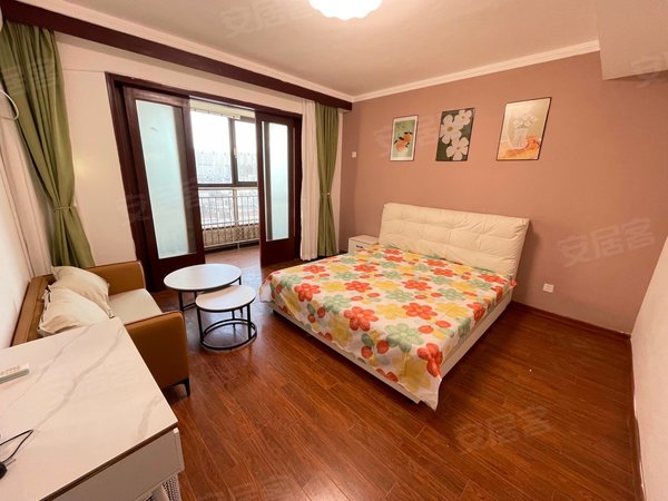 【多图】数码港公寓,山大路租房,主卧朝阳 山东大学中心校区 利农庄路