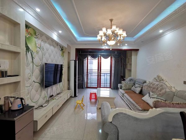 达州大竹大竹城区学府上城急租学府上城精装两房两卫9成新,出租家具