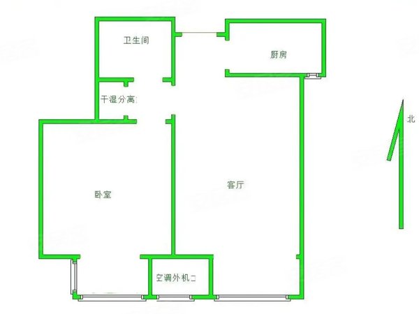 保定莲池丽景蓝湾嘉兴青年新城青年新城 新一代C旁 精装客卧分开一室一厅 全家全电拎包入住出租房源真实图片