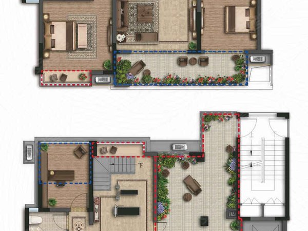 正兴街租房,万达御府 豪宅出租 顶跃带花园,雁江租房-资阳58安居客