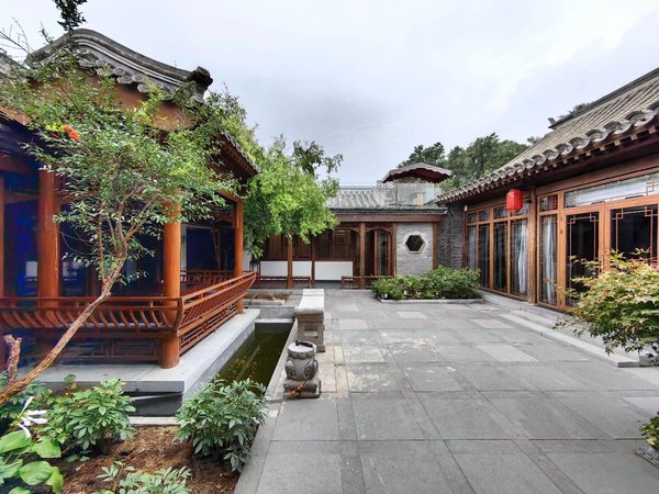 北京西城大栅栏铁树斜街胡同小区东四朝阳门四合院出租,停车近,16人