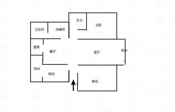 官园小区4室2厅2卫140㎡南北66万