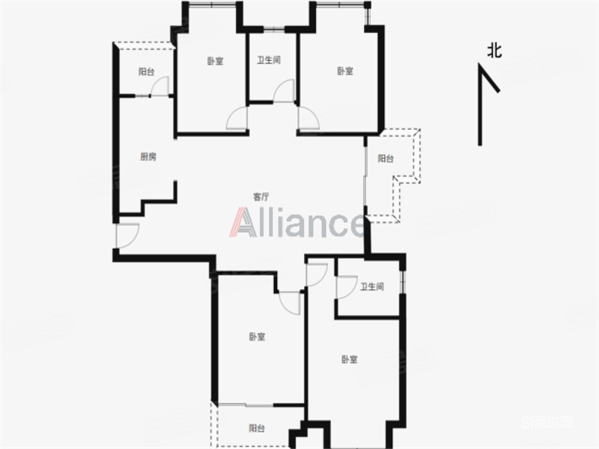 宝龙国际花园二期 青枫公园景观房 毛坯 中高层 采光视野无遮