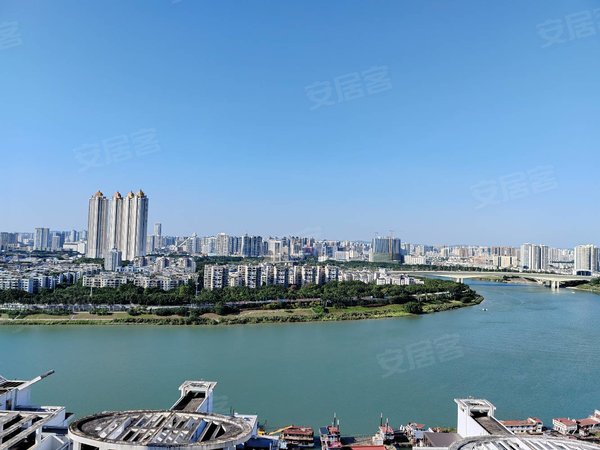 南宁青秀柳沙柳沙丽园近医科大江滨医院,柳沙公园旁柳沙丽园一线江景