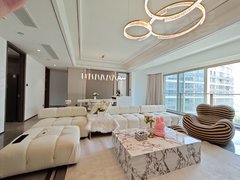 重庆南岸弹子石豪宅大平层 看中庭 现代轻奢  看到就是赚到出租房源真实图片
